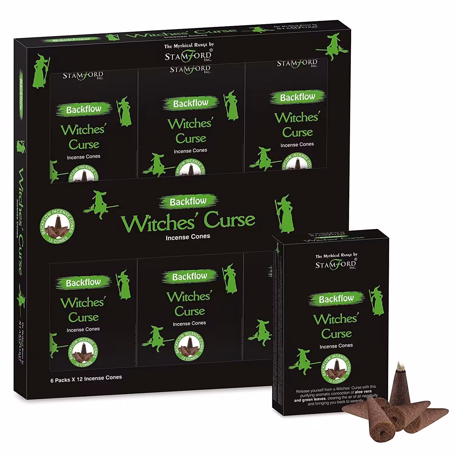 Mythical Backflow Cones – Witch Curse | www.artisan-gifts.co.uk 3 Mythical Backflow Cones - Witch Curse - Image 2