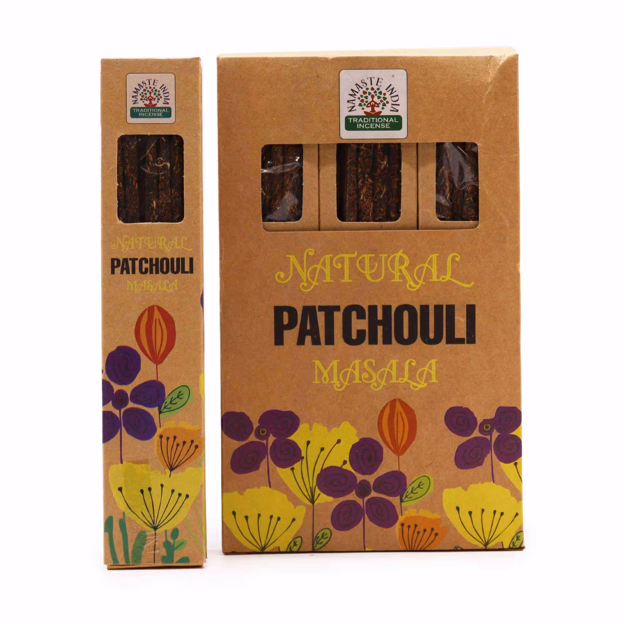 Natural Botanical Masala Incense – Patchouli | www.artisan-gifts.co.uk 4 Natural Botanical Masala Incense - Patchouli - Image 3