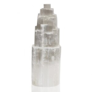 Natural Selenite Tower Lamp – 25 cm | www.artisan-gifts.co.uk 1