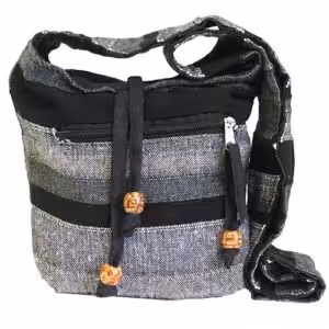 Nepal Sling Bag – Mountain Granite | www.artisan-gifts.co.uk 1