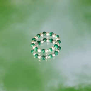 Nymph Spirit Gemstone Ring Set - Forest Spirit