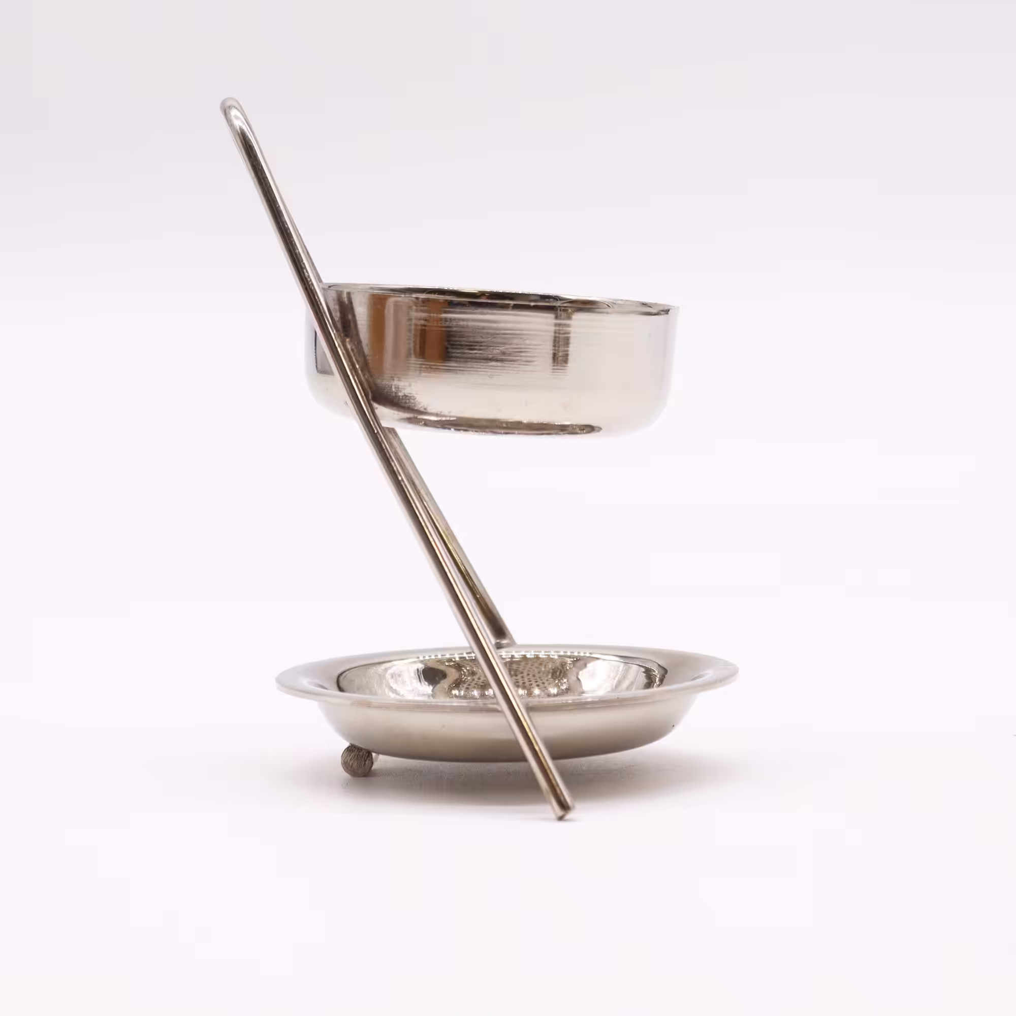 Plated Brass Resin Incense Warmer – Fixed | www.artisan-gifts.co.uk 3 Plated Brass Resin Incense Warmer - Fixed - Image 2