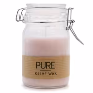 Pure Olive Wax Jar Candle 120×70 – Antique Rose | www.artisan-gifts.co.uk 1