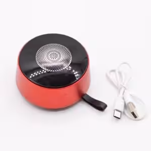 Red Mandala Lighting Effect Mini Speaker