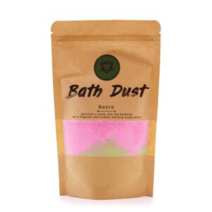 Retro Bath Dust 190g | www.artisan-gifts.co.uk