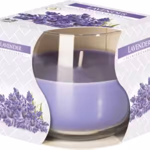 Scented Glass Jar Candle - Lavender