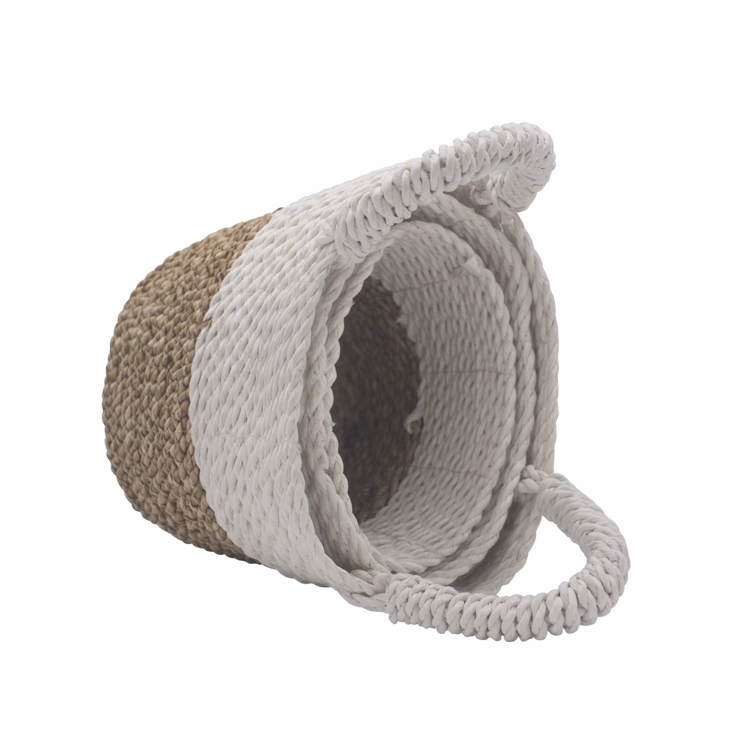 Seagrass Basket Set – Natural White | www.artisan-gifts.co.uk 7 Seagrass Basket Set - Natural White - Image 6
