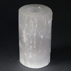Selenite Cylinder Candle Holder – 15 cm | www.artisan-gifts.co.uk 1