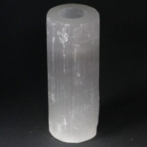 Selenite Cylinder Candle Holder – 20 cm | www.artisan-gifts.co.uk 1
