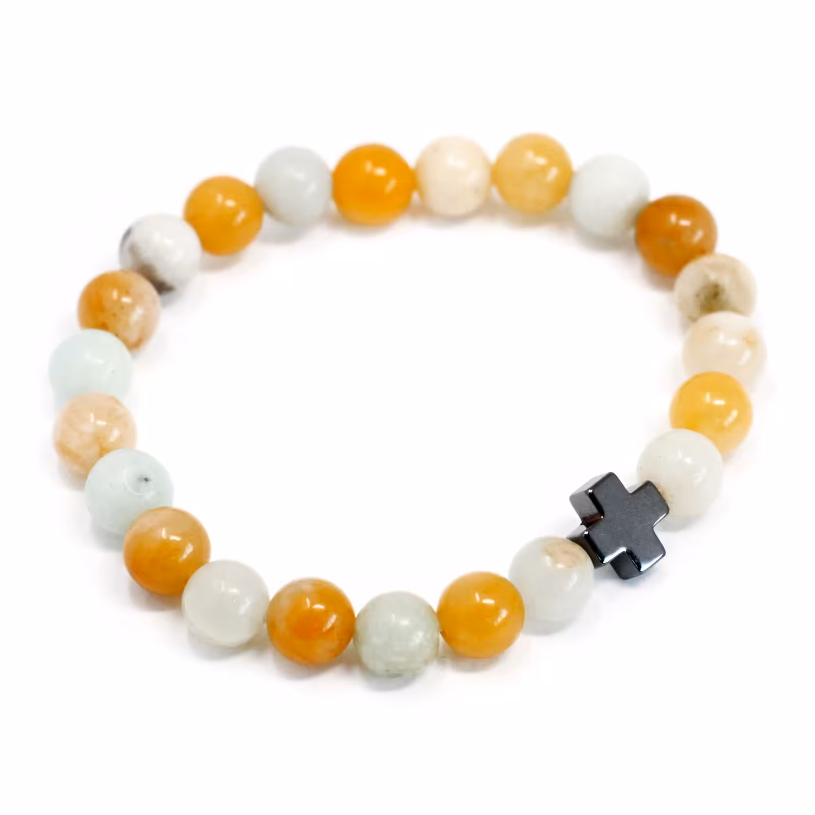 Set of 2 Gemstones Friendship Bracelets – Loyalty – Amazonite & Yellow Jasper | www.artisan-gifts.co.uk 4 Set of 2 Gemstones Friendship Bracelets – Loyalty – Amazonite & Yellow Jasper | www.artisan-gifts.co.uk 3