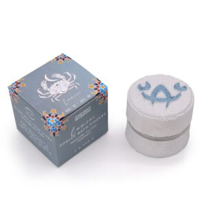 Set of Zodiac Bath Fizzers with Horoscope –  Cancer | www.artisan-gifts.co.uk 1