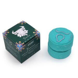 Set of Zodiac Bath Fizzers with Horoscope – Taurus | www.artisan-gifts.co.uk 1