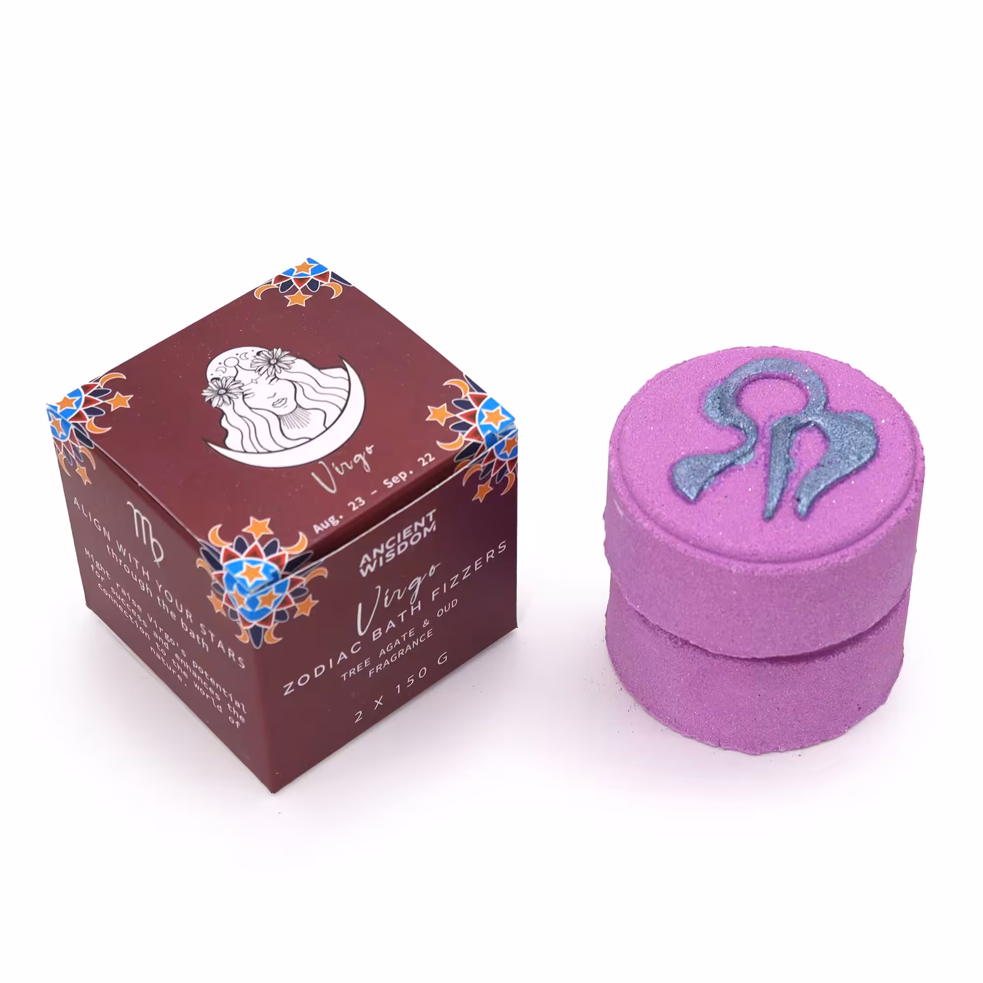 Set of Zodiac Bath Fizzers with Horoscope – Virgo | www.artisan-gifts.co.uk 2 Set of Zodiac Bath Fizzers with Horoscope – Virgo | www.artisan-gifts.co.uk 1