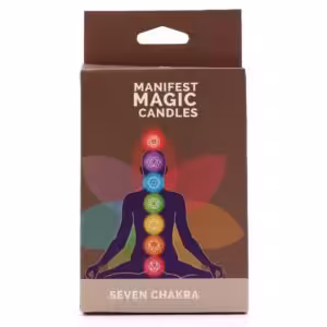 Seven Charkra Manifest Candles (pack of 7)