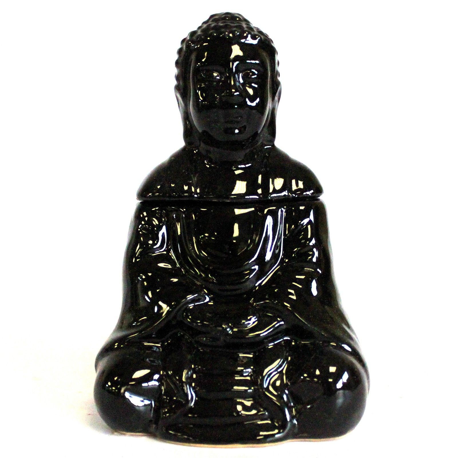 Sitting Buddha Oil Burner – Black | www.artisan-gifts.co.uk 5 Sitting Buddha Oil Burner – Black | www.artisan-gifts.co.uk 4