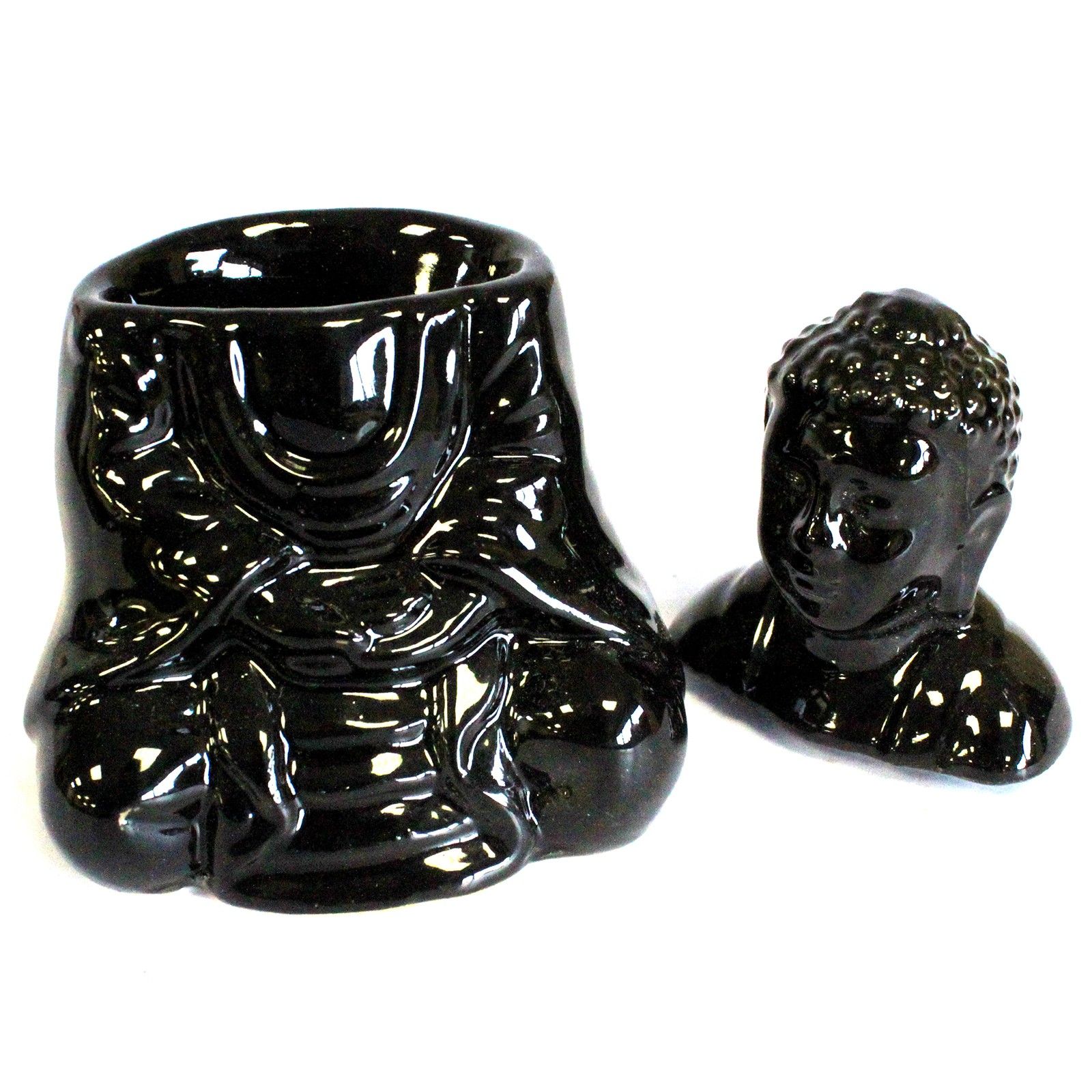 Sitting Buddha Oil Burner – Black | www.artisan-gifts.co.uk 3 Sitting Buddha Oil Burner – Black | www.artisan-gifts.co.uk 2