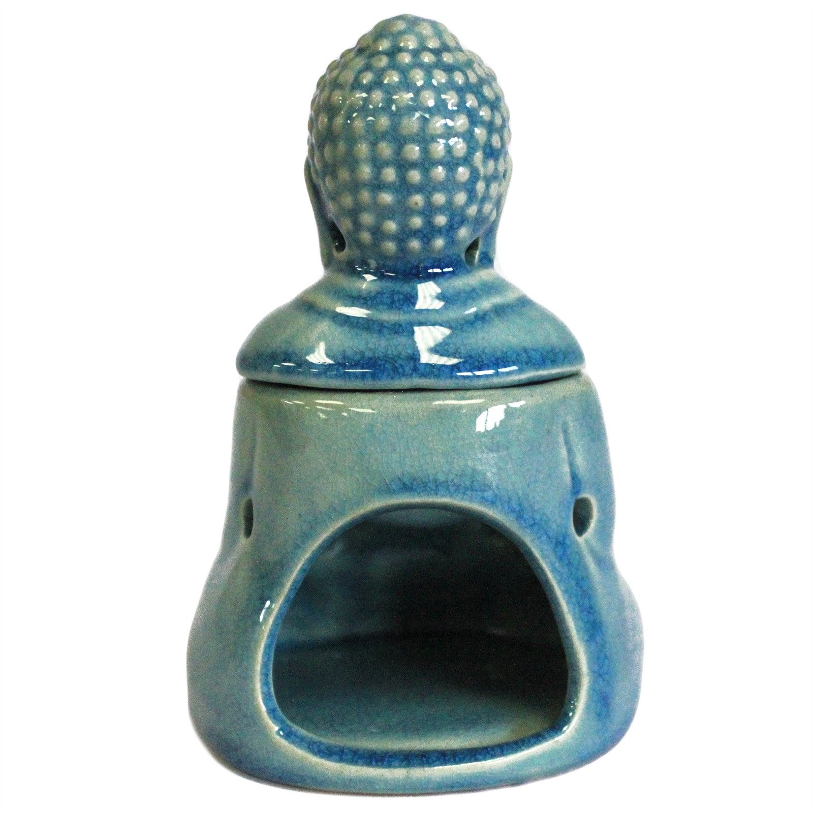 Sitting Buddha Oil Burner – Blue | www.artisan-gifts.co.uk 5 Sitting Buddha Oil Burner – Blue | www.artisan-gifts.co.uk 4