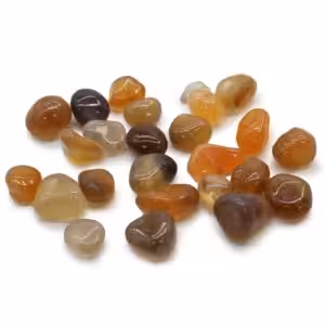 Small African Tumble Stones – Carnelian Agate – Mozambique | www.artisan-gifts.co.uk 1