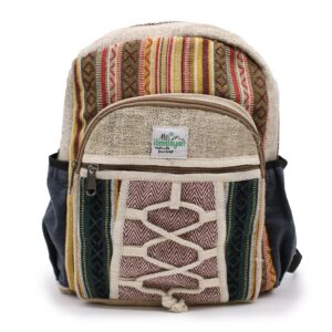 Small Backpack – Rope & Pockets Style | www.artisan-gifts.co.uk 1