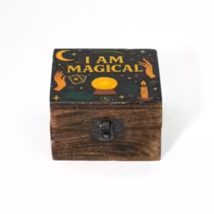 Small Enamelled Box  - I am Magical