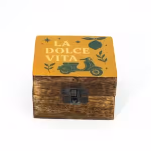 Small Enamelled Box - La Dolce Vita