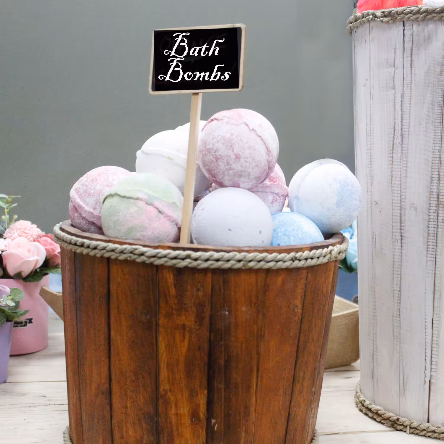 Small Nautical Display Tub – Brown 21x29cm | www.artisan-gifts.co.uk 3 Small Nautical Display Tub - Brown 21x29cm - Image 2