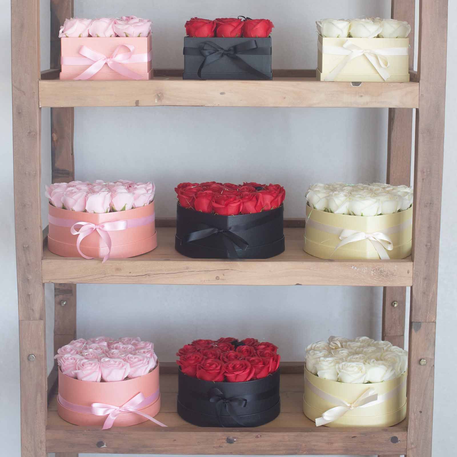 Soap Flower Gift Bouquet – 13 Pink Roses – Heart | www.artisan-gifts.co.uk 8 Soap Flower Gift Bouquet – 13 Pink Roses – Heart | www.artisan-gifts.co.uk 7