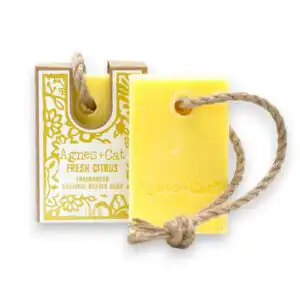 Soap On A Rope – Fresh Citrus | www.artisan-gifts.co.uk