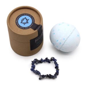 Sodalite Gem Bracelet Bath Bomb | www.artisan-gifts.co.uk 1