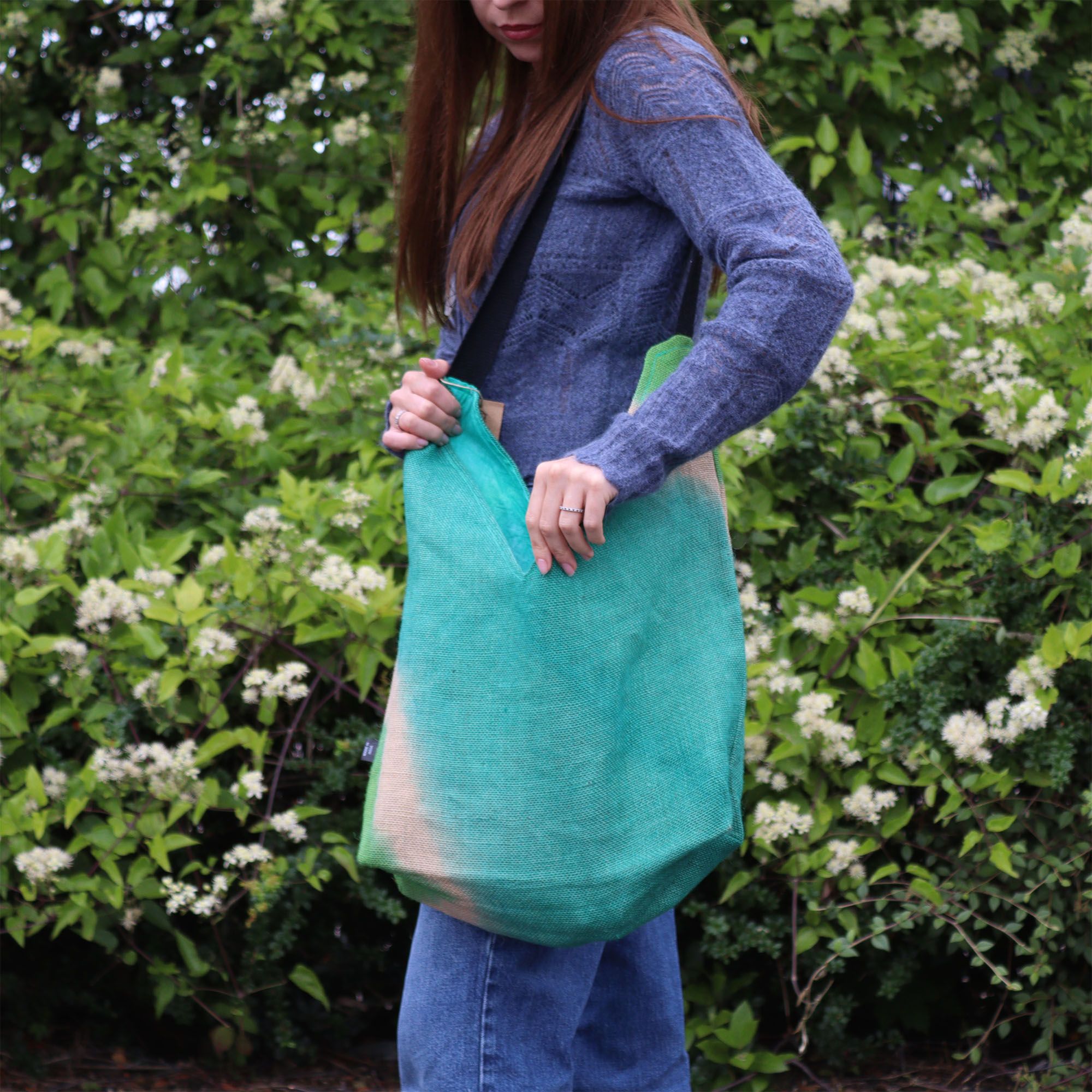 Soft Blend Shoulder Tote – Teal | www.artisan-gifts.co.uk 2 Soft Blend Shoulder Tote – Teal | www.artisan-gifts.co.uk 1