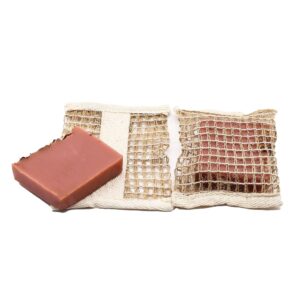 Soft Jute Soap Bag | www.artisan-gifts.co.uk 1