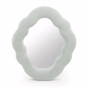 Soft Squiggly Mirror – Cloud – Cloud Blue (28x24x2.3cm)