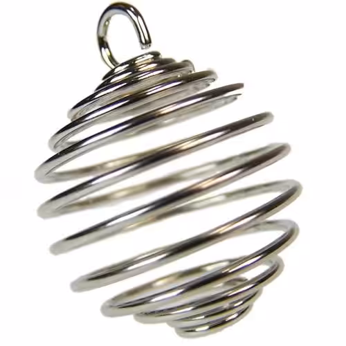 Spiral Cage Pendants 20mm | www.artisan-gifts.co.uk 5 Spiral Cage Pendants 20mm - Image 4