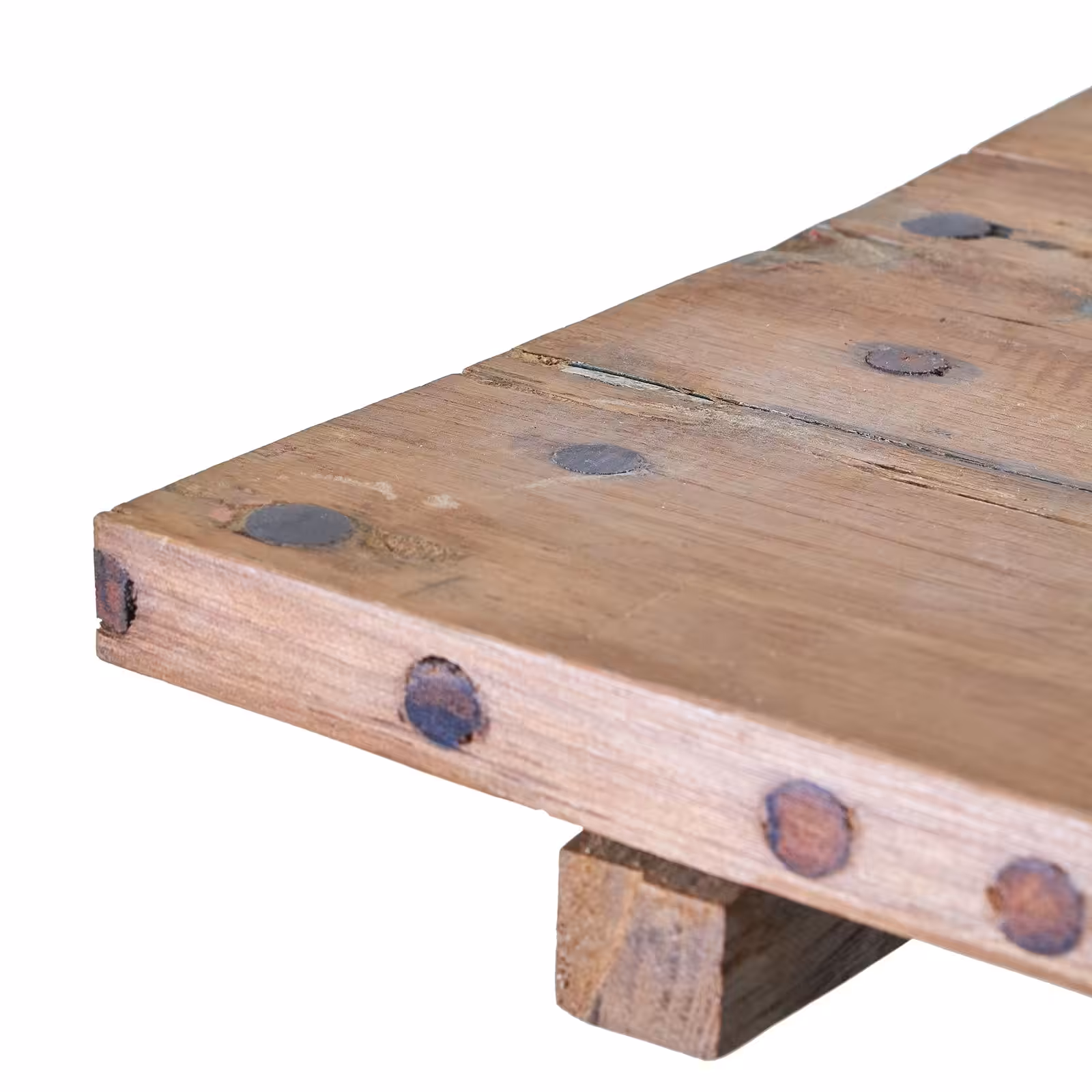 Square Folding Coffee Table – 50cm – Recycled Wood | www.artisan-gifts.co.uk 5 Square Folding Coffee Table - 50cm - Recycled Wood - Image 4