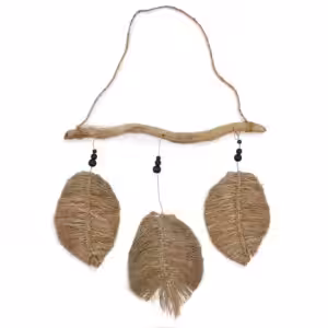 Three Piece Raffa Leaves 46x53cm