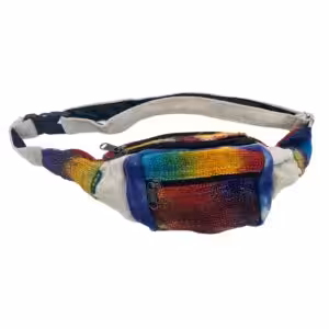 Tiedye Hemp Bum Bag | www.artisan-gifts.co.uk 1