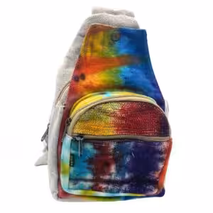 Tiedye Hemp Sling Shoulder Bag | www.artisan-gifts.co.uk 1