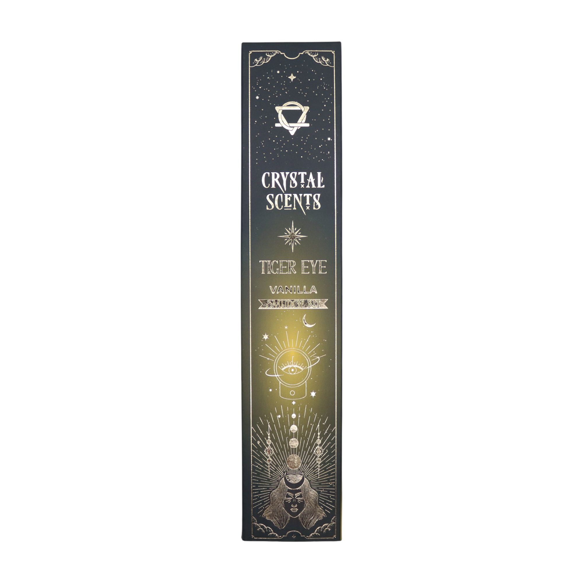 Tiger Eye Crystal Scents Smudge Incense – Vanilla | www.artisan-gifts.co.uk 6 Tiger Eye Crystal Scents Smudge Incense - Vanilla - Image 5