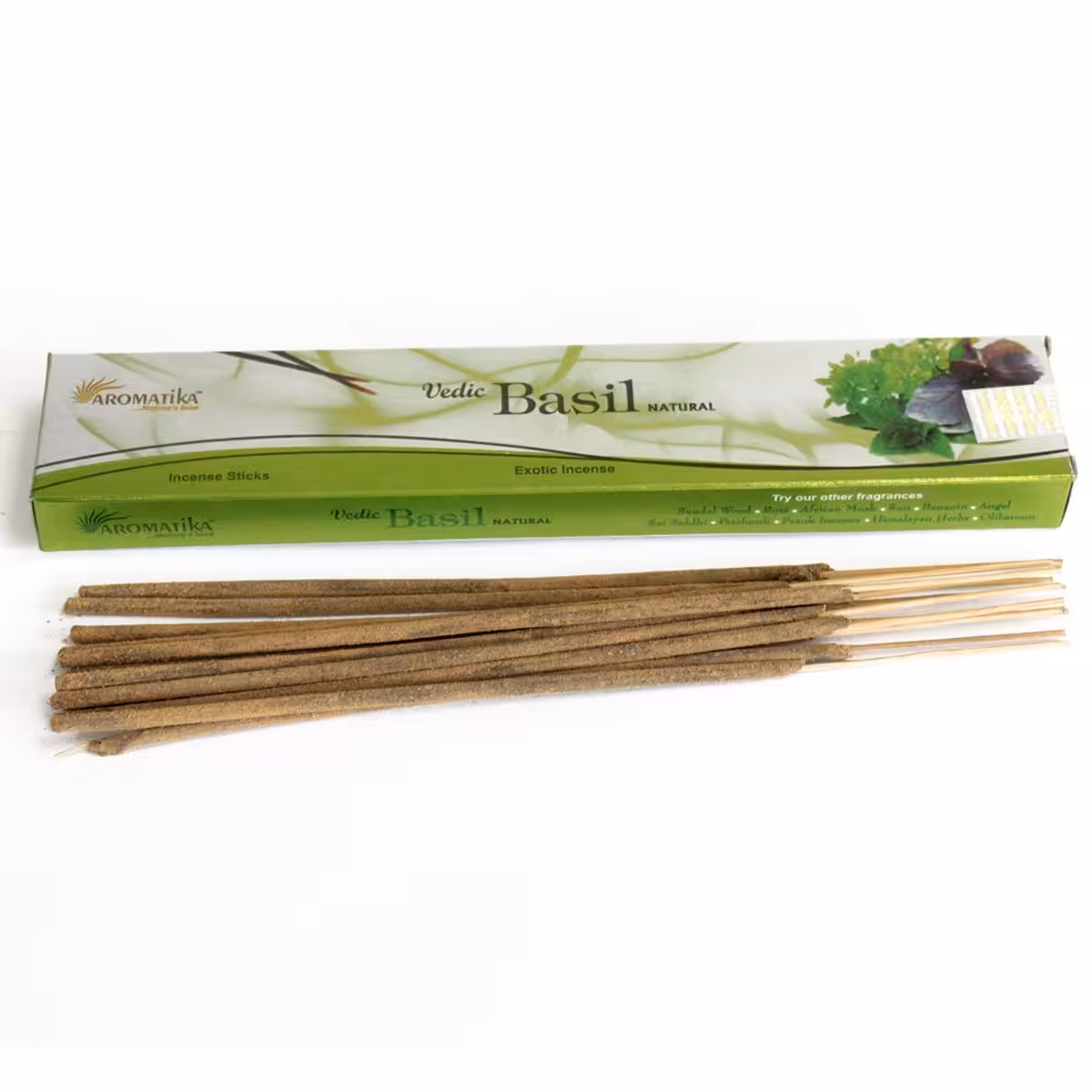 Vedic -Incense Sticks – Basil | www.artisan-gifts.co.uk 2 Vedic -Incense Sticks - Basil
