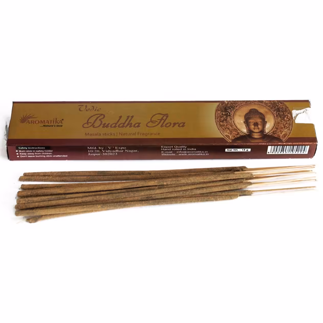 Vedic -Incense Sticks – Buddha Flora | www.artisan-gifts.co.uk 2 Vedic -Incense Sticks - Buddha Flora