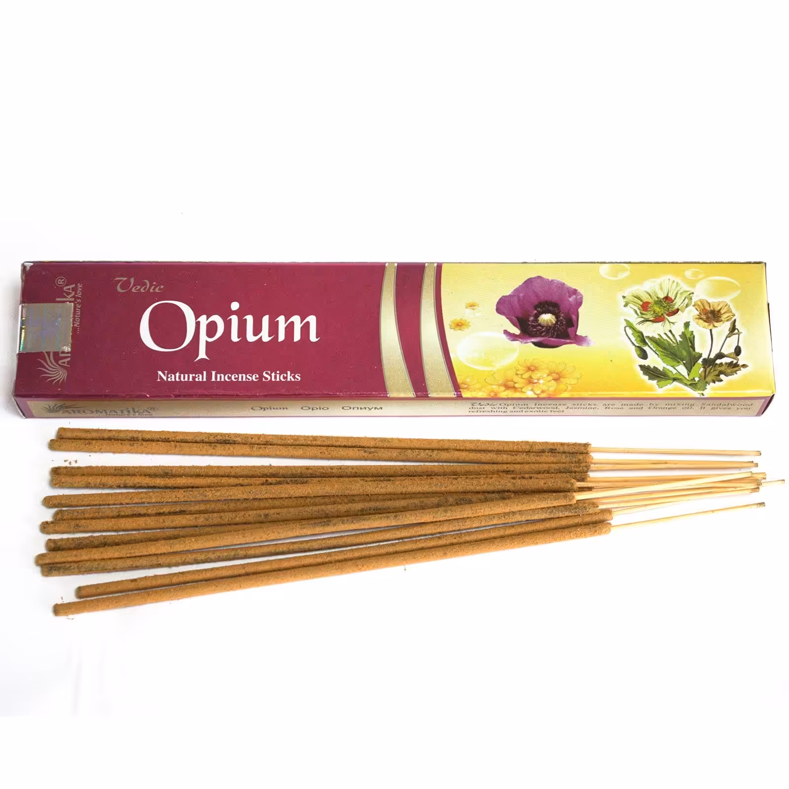 Vedic – Incense Sticks – Opium | www.artisan-gifts.co.uk 2 Vedic - Incense Sticks - Opium