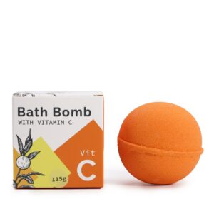Vitamin C Infused Bath Bomb with Essential Oils | www.artisan-gifts.co.uk 1