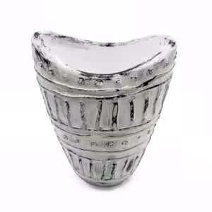 Wide Neck Shaped Vase – Cream 22cm | www.artisan-gifts.co.uk Wide Neck Shaped Vase - Cream 22cm