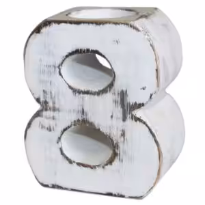 Wooden Birthday Numbers – No.8 | www.artisan-gifts.co.uk 1