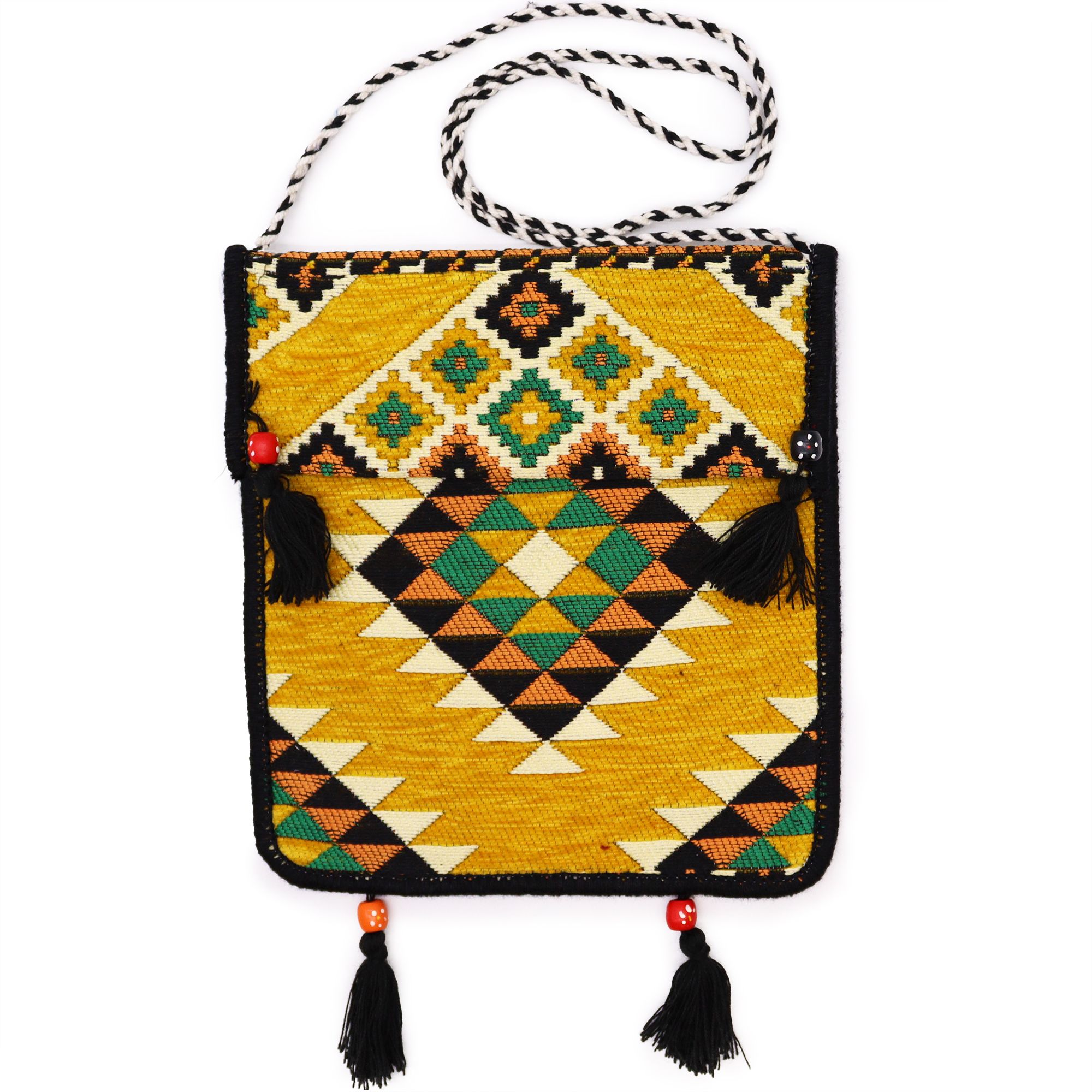 Yellow Kilim Messenger Festival Bag | www.artisan-gifts.co.uk 8 Yellow Kilim Messenger Festival Bag | www.artisan-gifts.co.uk 7