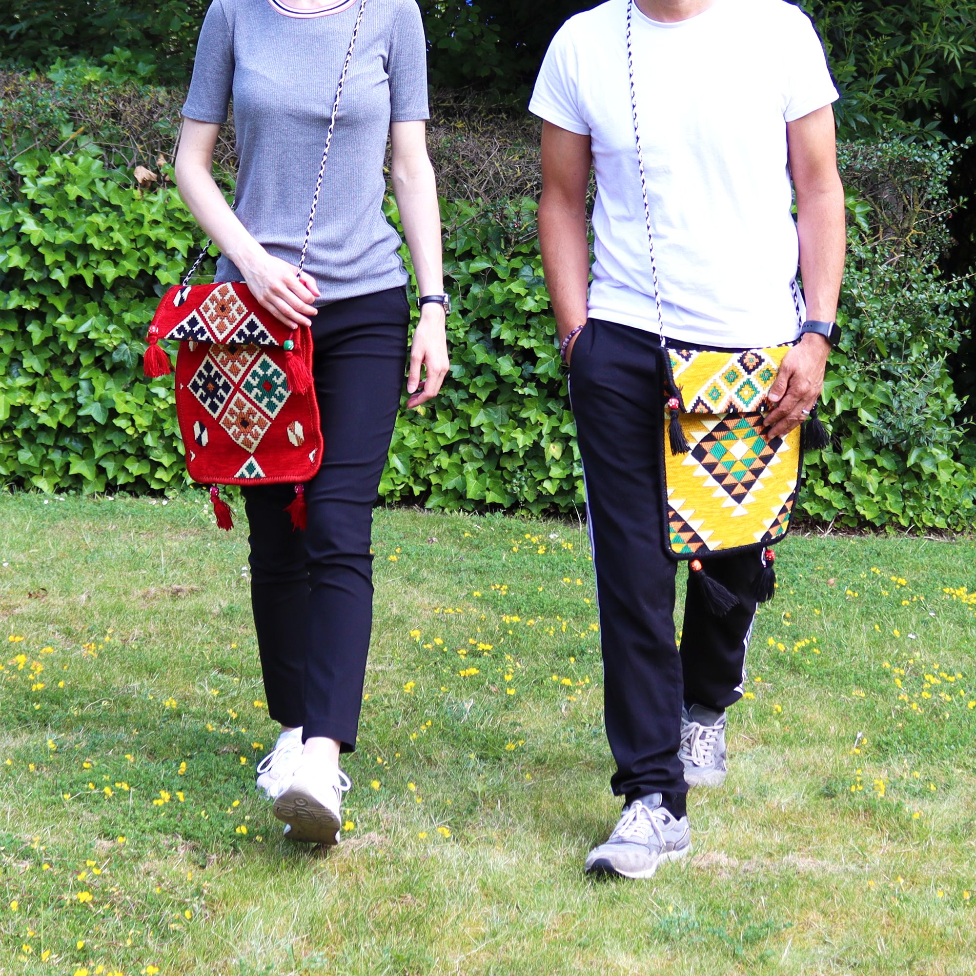 Yellow Kilim Messenger Festival Bag | www.artisan-gifts.co.uk 4 Yellow Kilim Messenger Festival Bag | www.artisan-gifts.co.uk 3