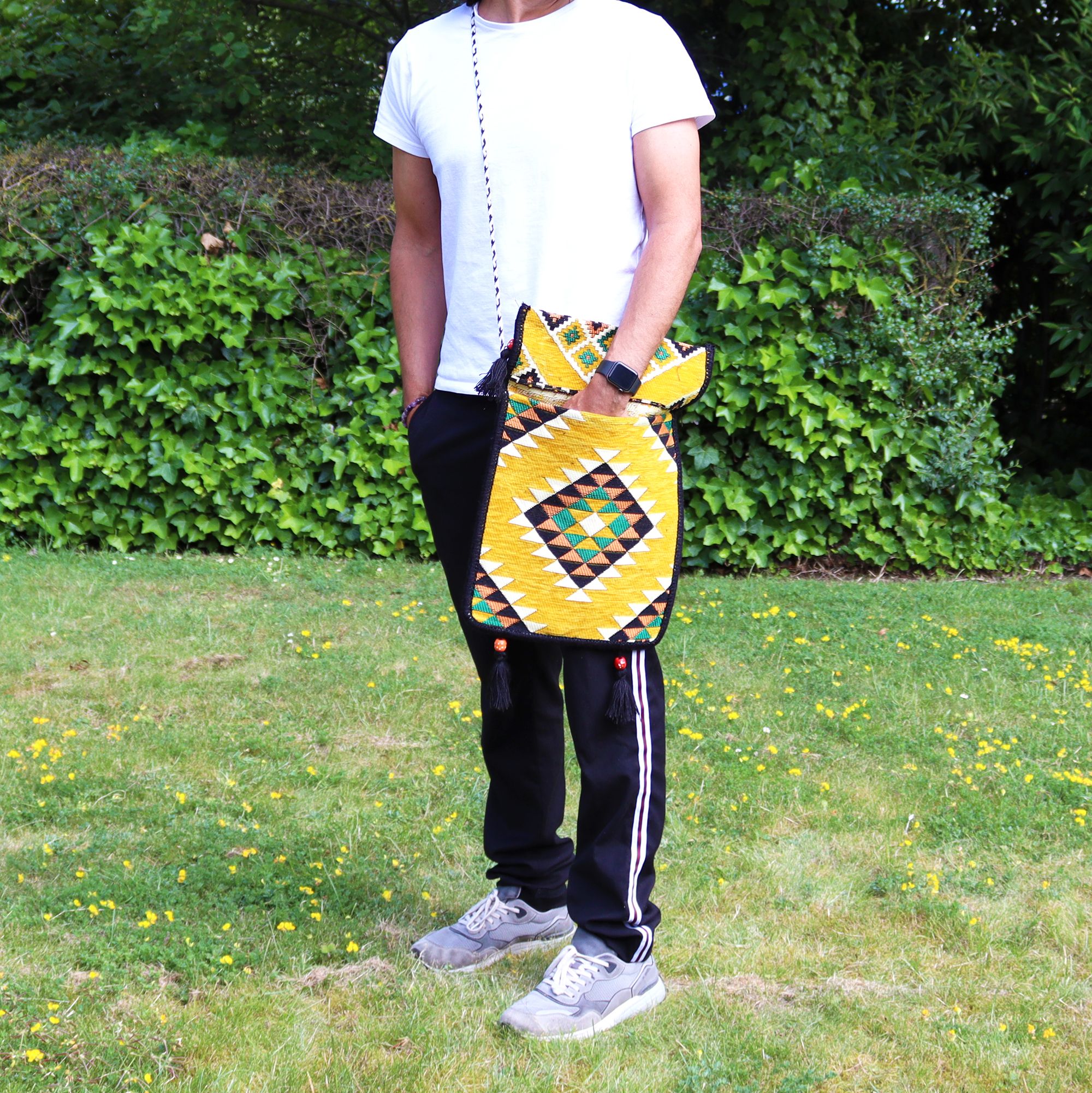 Yellow Kilim Messenger Festival Bag | www.artisan-gifts.co.uk 10 Yellow Kilim Messenger Festival Bag | www.artisan-gifts.co.uk 9